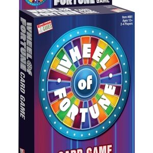 Wheel of Fortune Card Game by - Multicolor